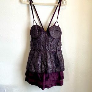 Proenza Schouler Shimmery Bustier Top - Size XS